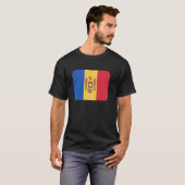 モルドバの旗 Tシャツ (正面フル)