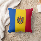 モルドバ国旗 クッション (ブランケット)