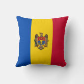 モルドバ国旗 クッション (裏面)