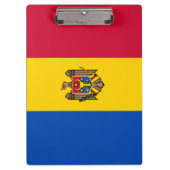 モルドバ国旗 クリップボード (正面)