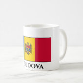モルドバ国旗 コーヒーマグカップ (正面右)