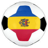 モルドバ国旗 サッカーボール (回転)