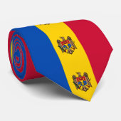 モルドバ国旗 ネクタイ (ロール)