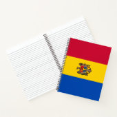 モルドバ国旗 ノートブック (内部)