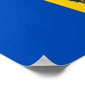 モルドバ国旗 ポスター (角)