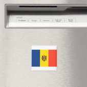 モルドバ国旗 マグネット (インサイチュ (食洗機))