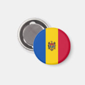 モルドバ国旗 マグネット (正面/裏面)