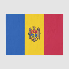 モルドバ国旗 薄葉紙