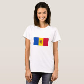 モルドバ国旗 Tシャツ (正面フル)