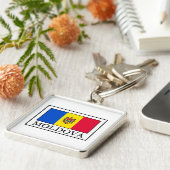 モルドバ キーホルダー (側面)