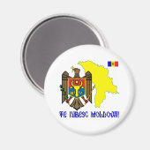 モルドバ マグネット (正面/裏面)