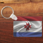 モルドビア国旗のキーチェーン キーホルダー (裏面)