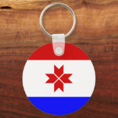 モルドビア国旗 キーホルダー (裏面)