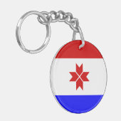 モルドビア国旗 キーホルダー (正面左)