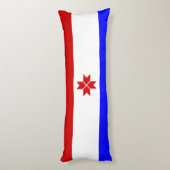 モルドビア国旗 ボディピロー (裏面 (縦))