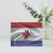 モルドビア国旗 ポストカード (スタンド正面)