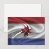 モルドビア国旗 ポストカード (正面/裏面)