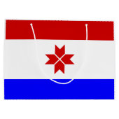 モルドビア国旗 ラージペーパーバッグ (裏面)