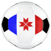 モルドヴィアの旗 サッカーボール (回転)