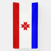 モルドヴィアの旗 横断幕 (縦)