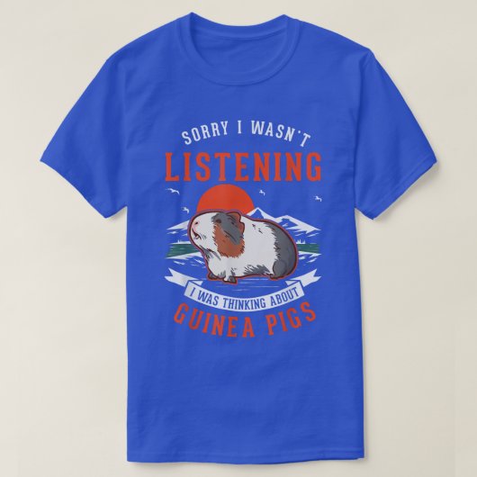 モルニ考えるー・ピッグの件 Tシャツ (デザイン正面)