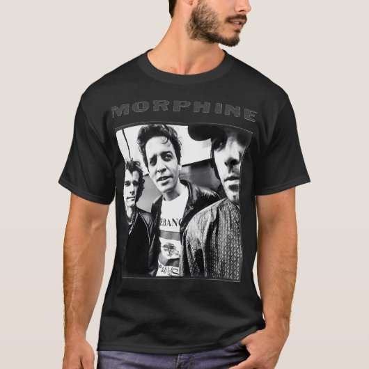 モルヒネのロックバンド Tシャツ (正面)