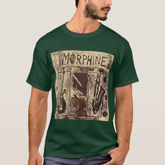 モルヒネロックバンドヴィンテージ Tシャツ (正面)