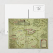 モルビッツの戦いの計画 ポストカード (正面/裏面)