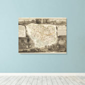 モルビハン省 キャンバスプリント (インサイチュ (ウッドフロア))