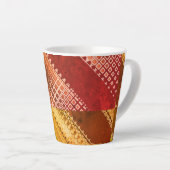 モルフィニウス 非対称 抽象 1/12 赤 カフェラテマグ (右アングル)