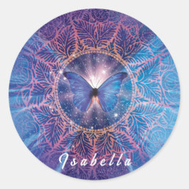 モルホバタフライ/銀河系曼荼羅 ラウンドシール