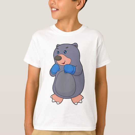 モルボクシングボクサーボクシング手袋 Tシャツ (正面)