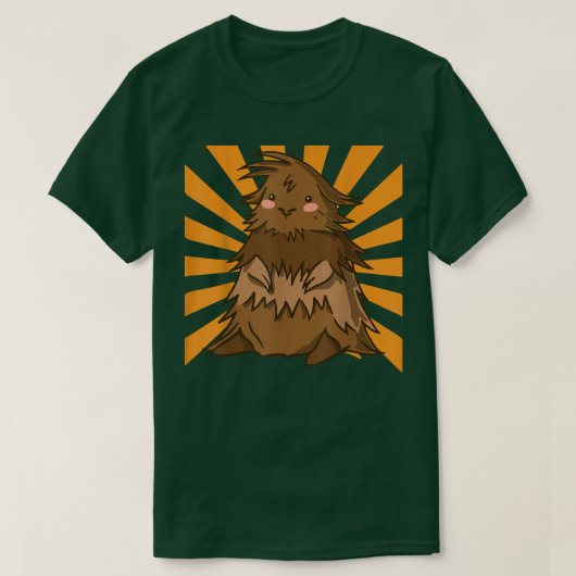モルモットかわいい Tシャツ (デザイン正面)