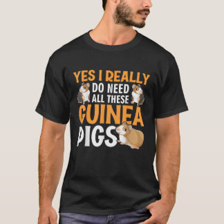 モルモットがこんなにいるの本当必要なの? Tシャツ