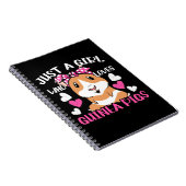 モルモットが大好きな女の子 ノートブック (右側)