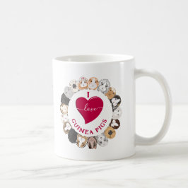 モルモットが大好き コーヒーマグカップ