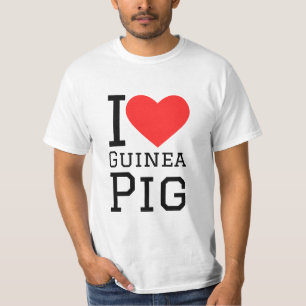 モルモットが大好き Tシャツ