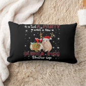 モルモットが少ししか現れないまではパーティーではない ランバークッション (ブランケット)