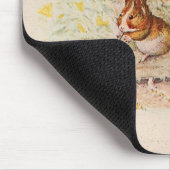 モルモットが庭に植え込む マウスパッド (コーナー)