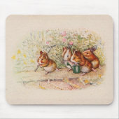 モルモットが庭に植え込む マウスパッド (正面)