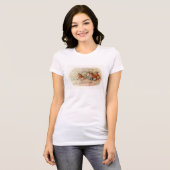 モルモットが庭に植え込む Tシャツ (正面フル)