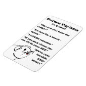 モルモットことわざ マグネット (左側)