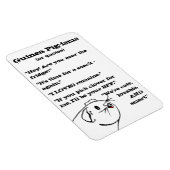 モルモットことわざ マグネット (右側)