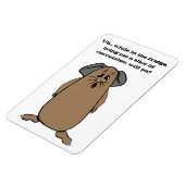 モルモットことわざ マグネット (左側)