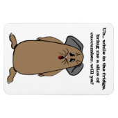 モルモットことわざ マグネット (横)