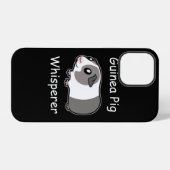 モルモットささやき人 iPhoneケース (裏面横)