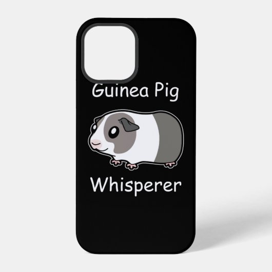 モルモットささやき人 iPhoneケース (裏面)