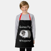 モルモットささやき エプロン (着用した状態)