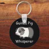 モルモットささやき キーホルダー (正面)