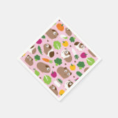 モルモットとやつらのおやつ スタンダードカクテルナプキン (角)